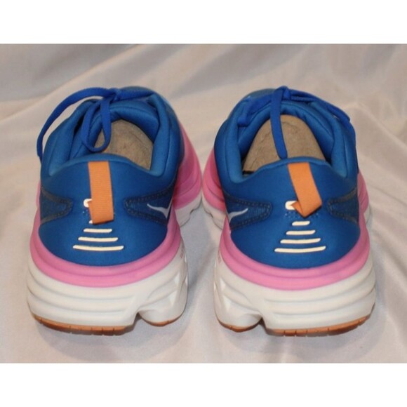 NIB Hoka One Women's Bondi 8 CSAA BLUE PINK RUNNING SNEAKERS SZ 11 WIDE NIB - Picture 5 of 6